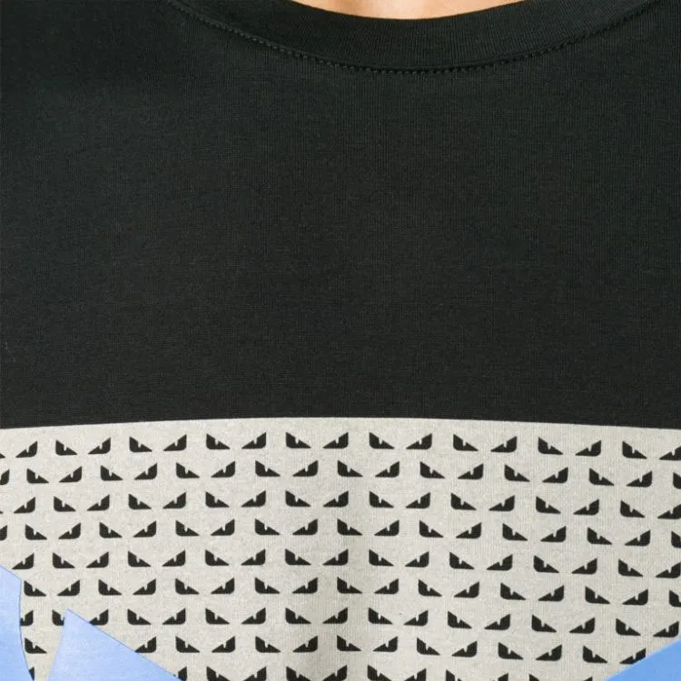 FENDI T Shirts Men Black-4