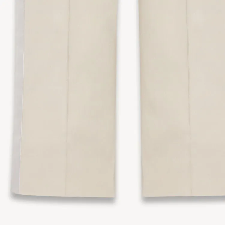 SAINT LAURENT Straight Leg Tuxedo Trousers-4