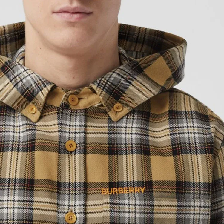 Burberry Hooded Shirt-5