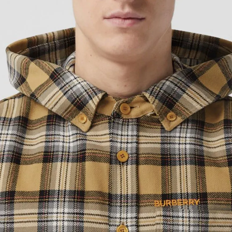 Burberry Hooded Shirt-4