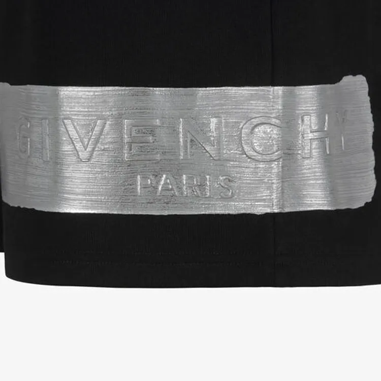 Givenchy Shorts With Latex Band-5
