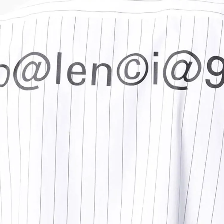 Balenciaga Shirts Men White-4