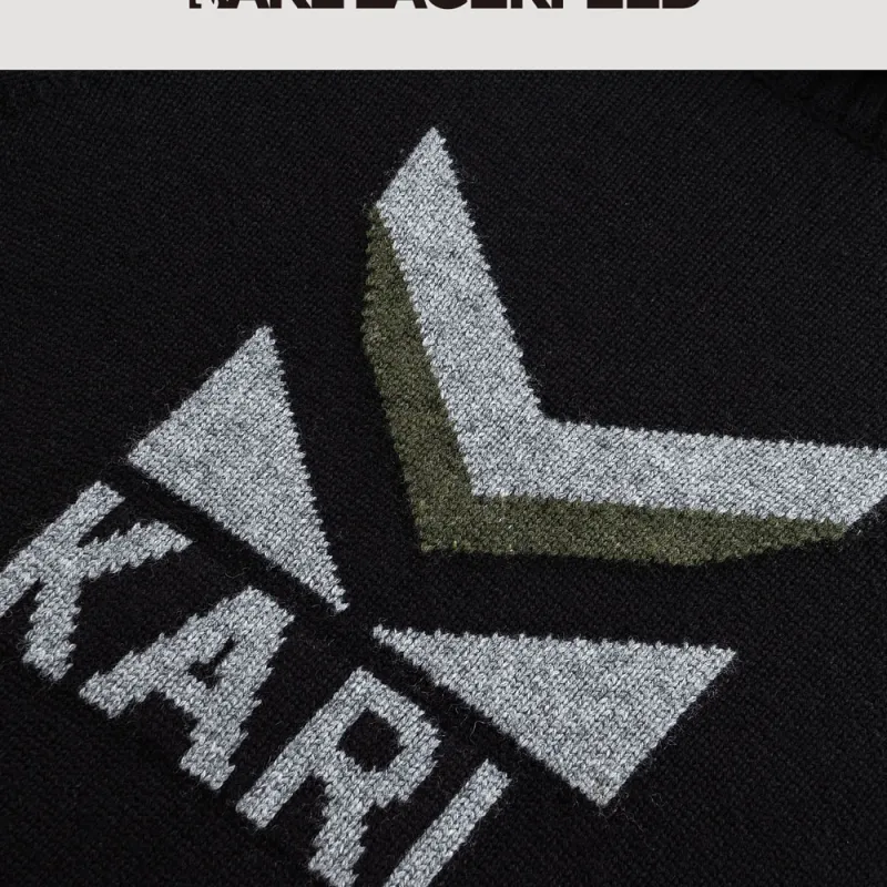 KARL LAGERFELD FW23 Sweater Men Black-4