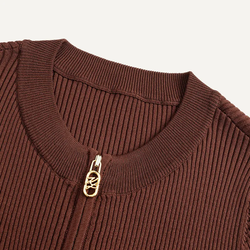 KARL LAGERFELD FW24 Knitwear Women's Coffee-7