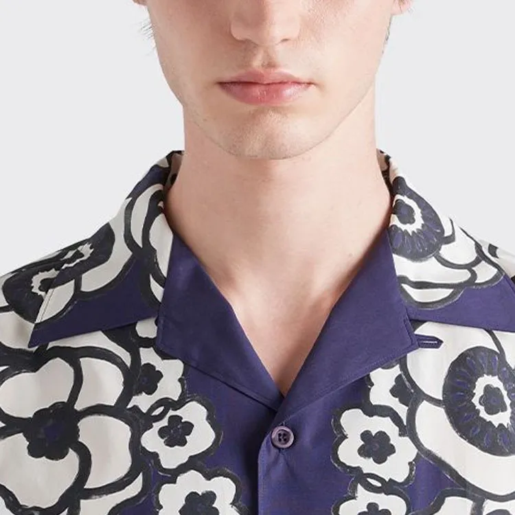 PRADA Shirts Men Blue-5
