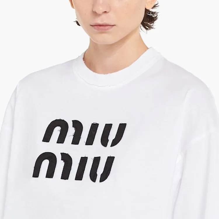 MIU MIU FW22 T Shirt Women's White-4