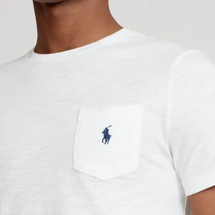 Polo Ralph Lauren T Shirts Men White-4
