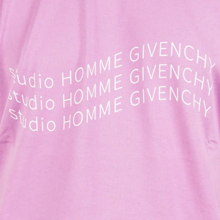 Givenchy T-Shirts Unisex Pink Purple-4