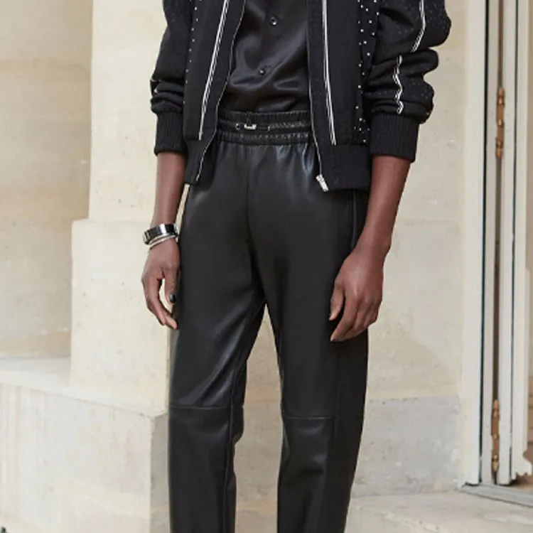 SAINT LAURENT Polka dot Pattern Bomber Jacket-6