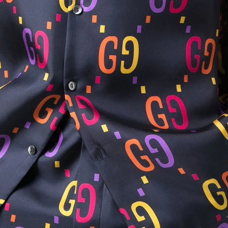 GUCCI SS22 Shirt Men's Multicolor-5