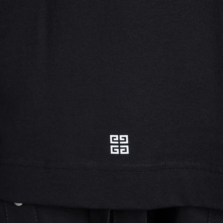 Givenchy Logo Printed Layered T Shirt-4