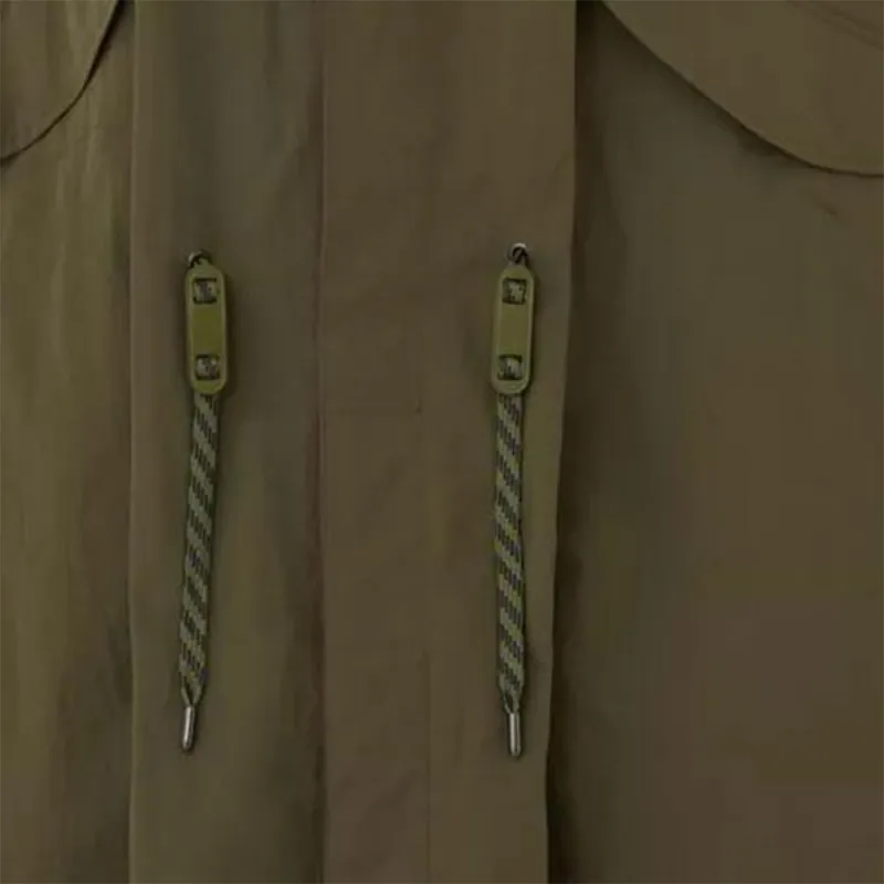 Burberry Drawstring Hooded Jacket-5