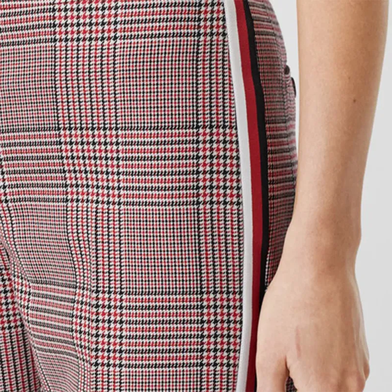 Burberry Pants Women's Bright Red-4