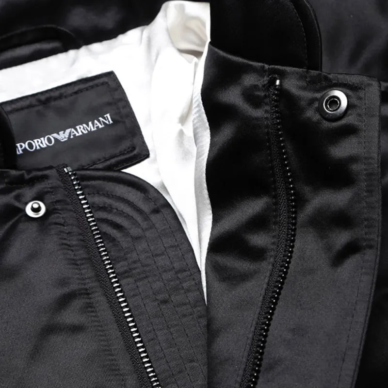 EMPORIO ARMANI Jackets Coats Men's Black-2