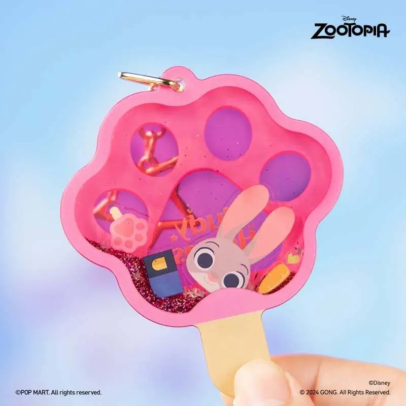 POP MART Zootopia Paw Ice Stick Acrylic Pendant Judy Style Trend Based Products-1