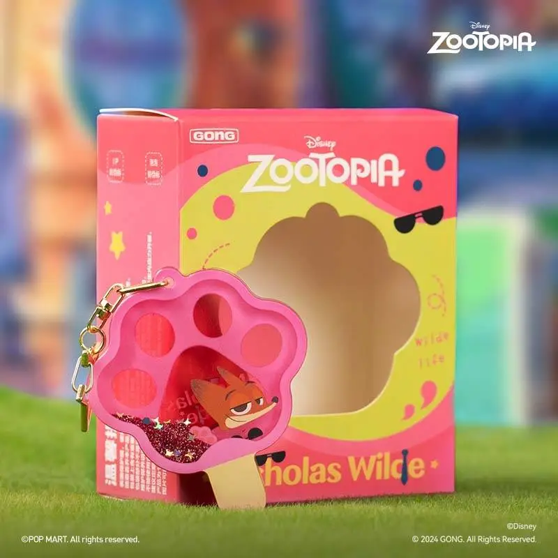 POP MART Zootopia Claw Claw Popsicle Acrylic Pendant Nick Trend Based Products-3