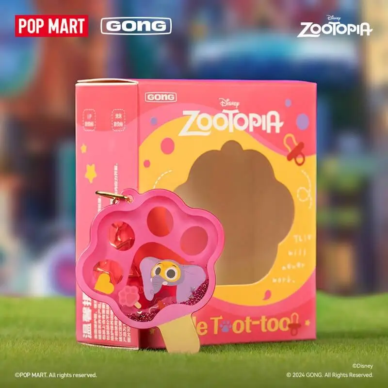 POP MART Zootopia Paw Ice Pop Acrylic Pendant Finnick Style Trend Based Products-3