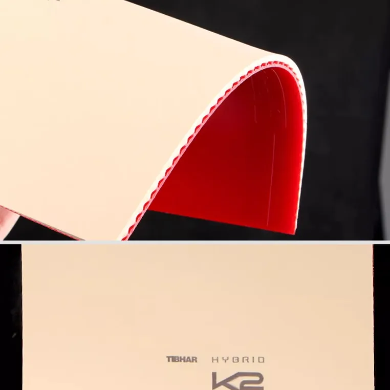 TIBHAR Table Tennis Rubbers Unisex Red-4