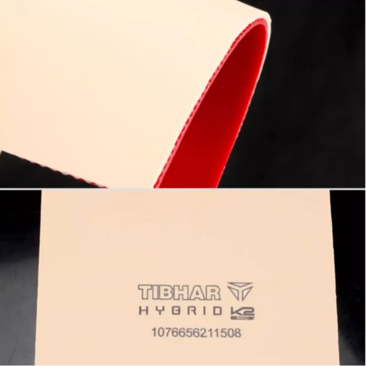 TIBHAR Table Tennis Rubbers Unisex 17*17cm Red-4