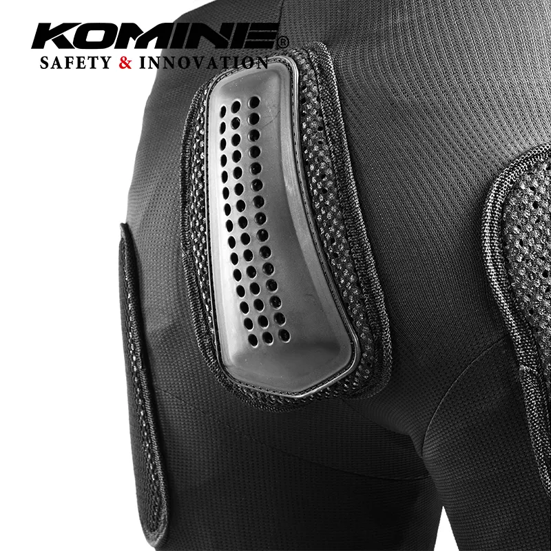 KOMINE SAFETY&INNOVATION Motorcycle Protective Gears Polyester Racing Track Legs Men's Protective Compression Pants-3