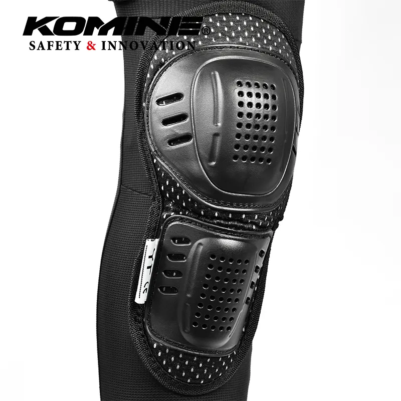 KOMINE SAFETY&INNOVATION Motorcycle Protective Gears Polyester Racing Track Legs Men's Protective Compression Pants-2