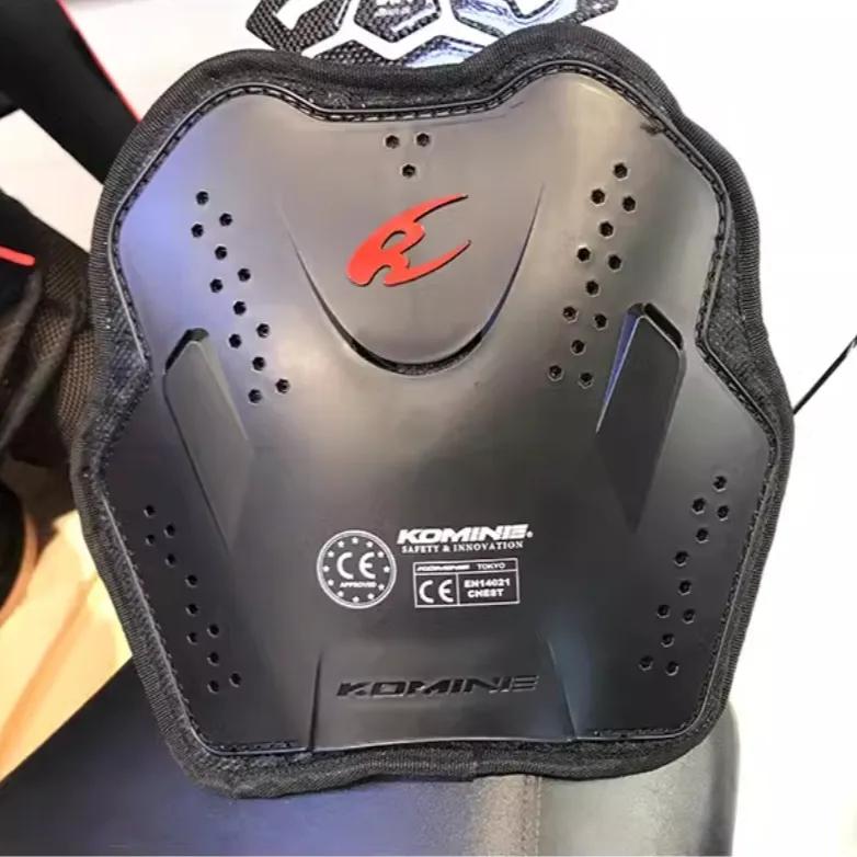 KOMINE SAFETY&INNOVATION Motorcycle Protective Gears Polyethylene Polypropylene Polyester Chest Unisex Chest Protection-1
