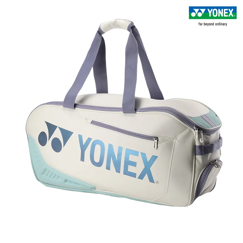 YONEX Badminton Racket Bags 6 Pcs Shoulder Bag White/Pearl Blue Unisex-3
