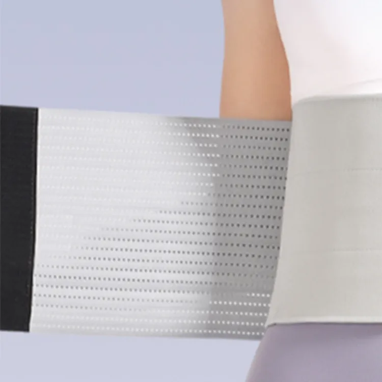 LiNing Back Support Braces Breathable Gray Unisex-3