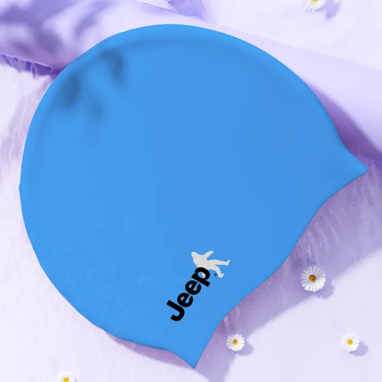 Jeep Swimming Caps Silicone Swim Unisex-2