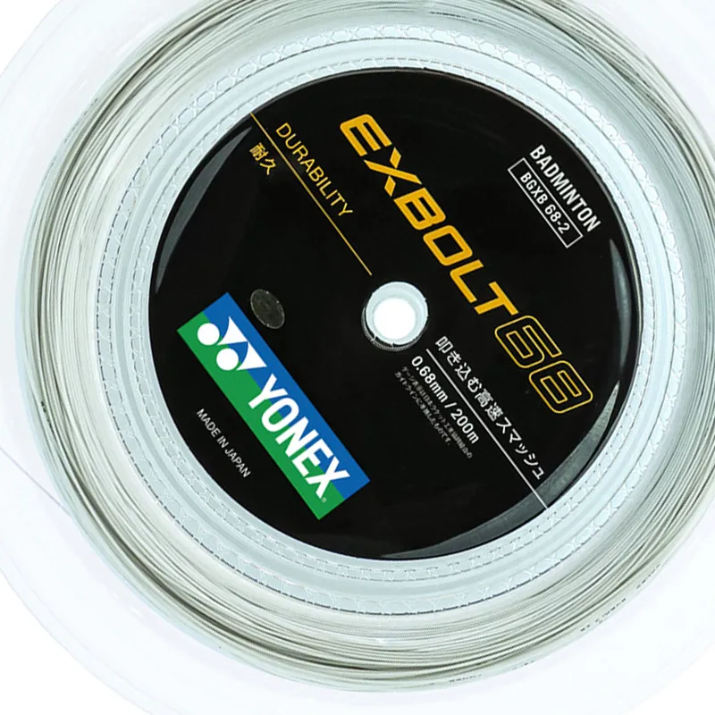 YONEX Badminton Racket Strings White Nylon, Forged Fiber Court Unisex-3