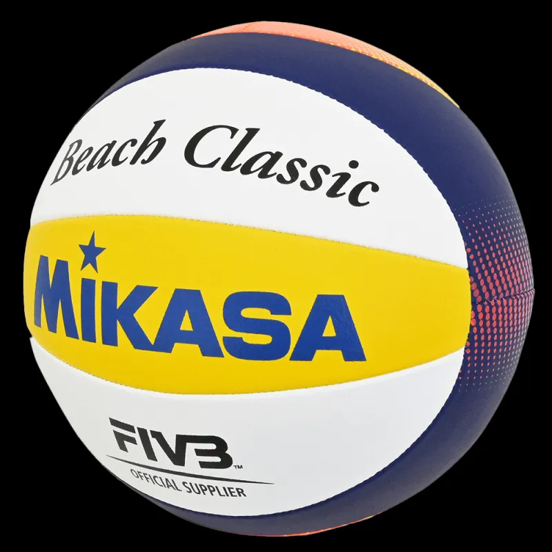 MIKASA Premium Synthetic Leather Size 5 Volleyball Unisex White/Yellow/Blue-1
