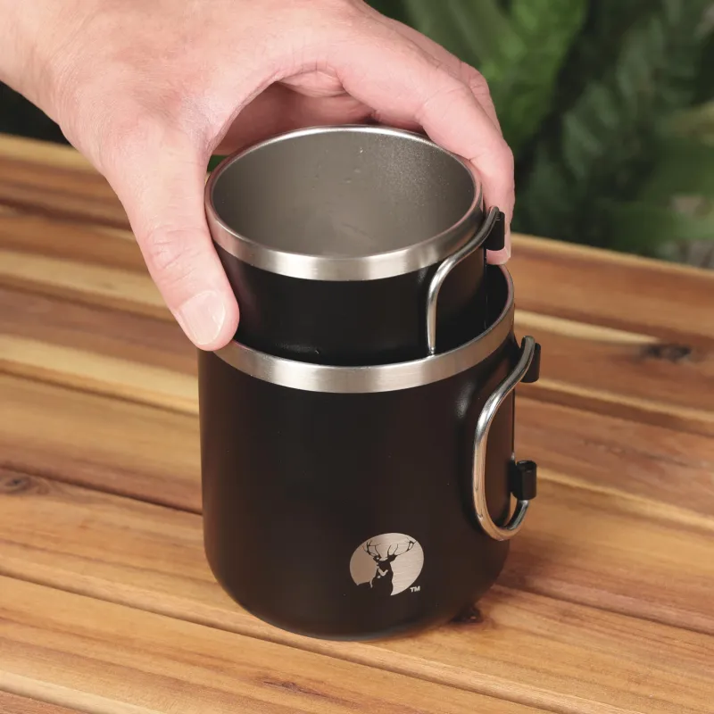 CAPTAIN STAG Outdoor Water Equipment 300ml Stainless Steel 300ml-3