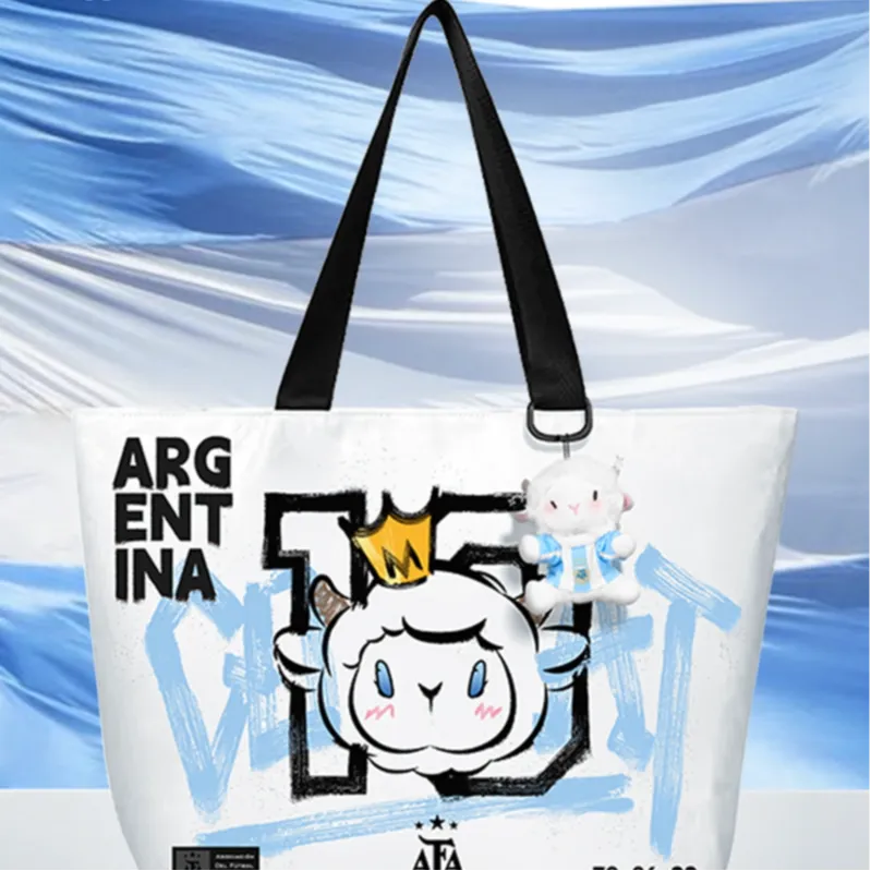 Star Power Argentina Team Messi Size 10 Shoulder Bag-4