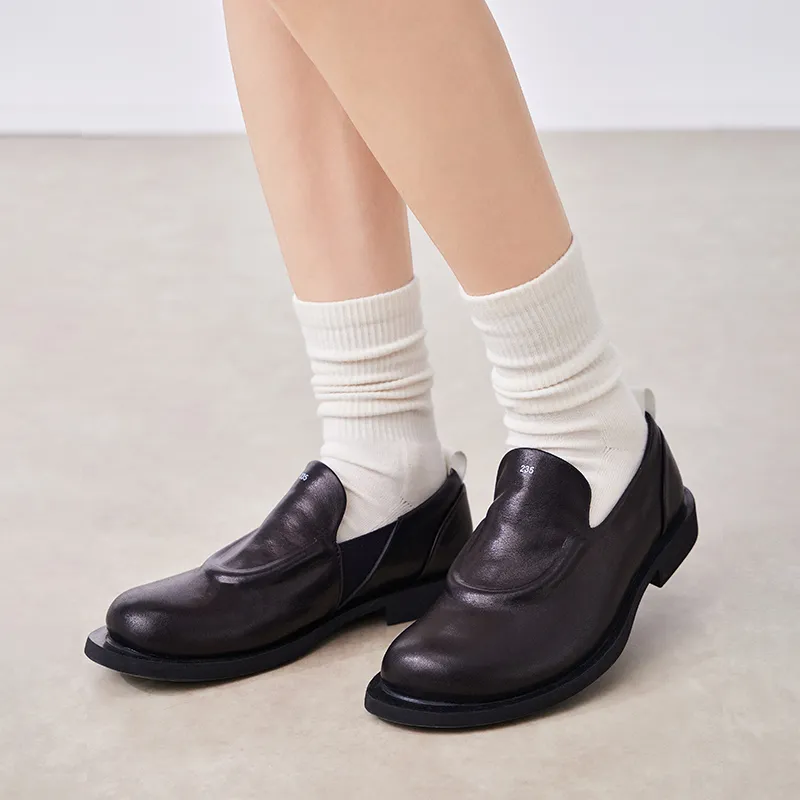 SUREN Loafers Women's Classic Black-4