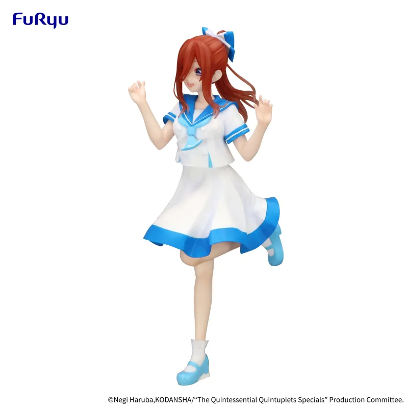 FURYU The Quintessential Quintuplets Main Characters Miku Nakano, Sailor Suit 1 Bonus Gifts 21cm-2