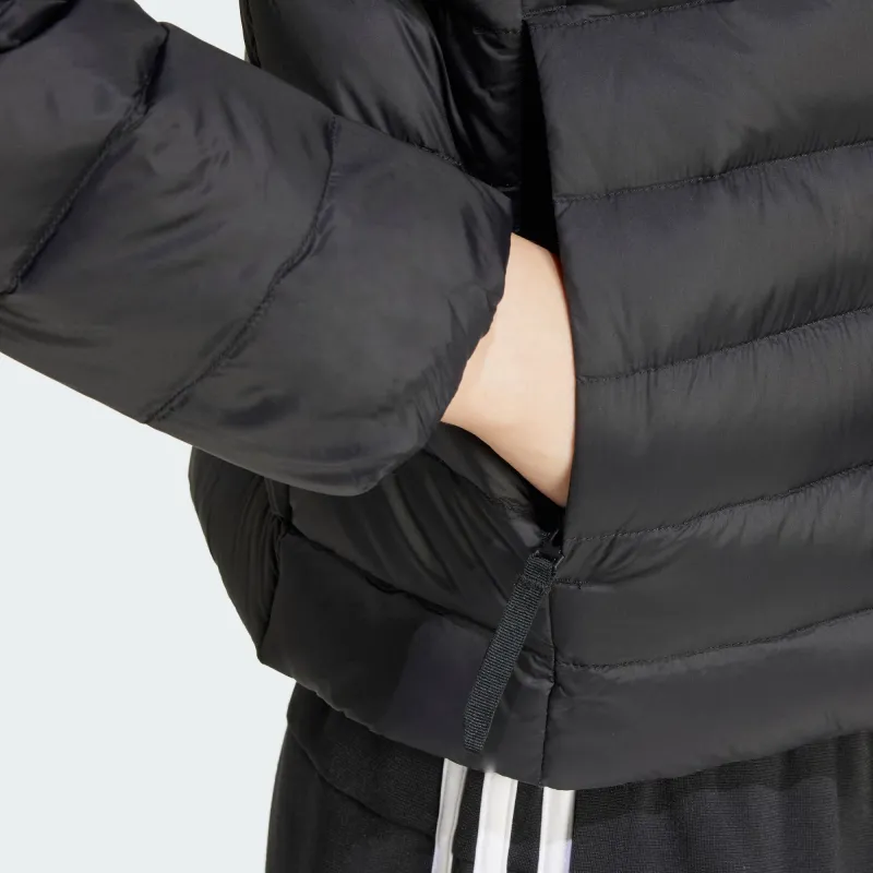 Adidas FW24 LITE DOWN Puffer Jacket Women's Black-4