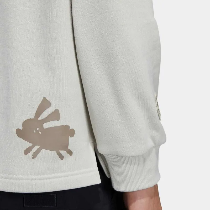 Melting Sadness X Adidas Originals MTSS Sweatshirts Unisex Clear Brown-4