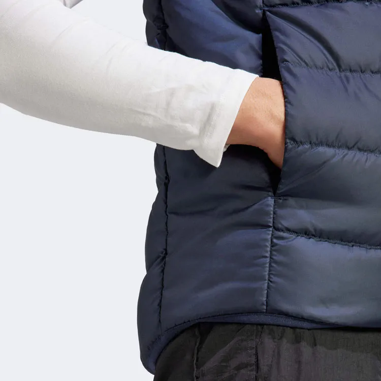 Adidas Free Shipping With AdiClub Essentials 3 Stripes Light Down Vest-4