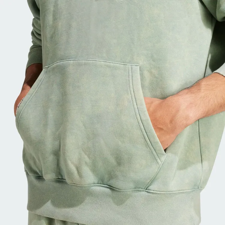 Adidas Free Shipping With AdiClub All Szn Garment Wash Hoodie-4