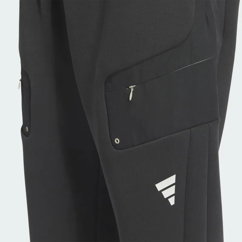 Adidas FW24 FUSTL P KN PT3 Casual Pants Men's Carbon Black-4