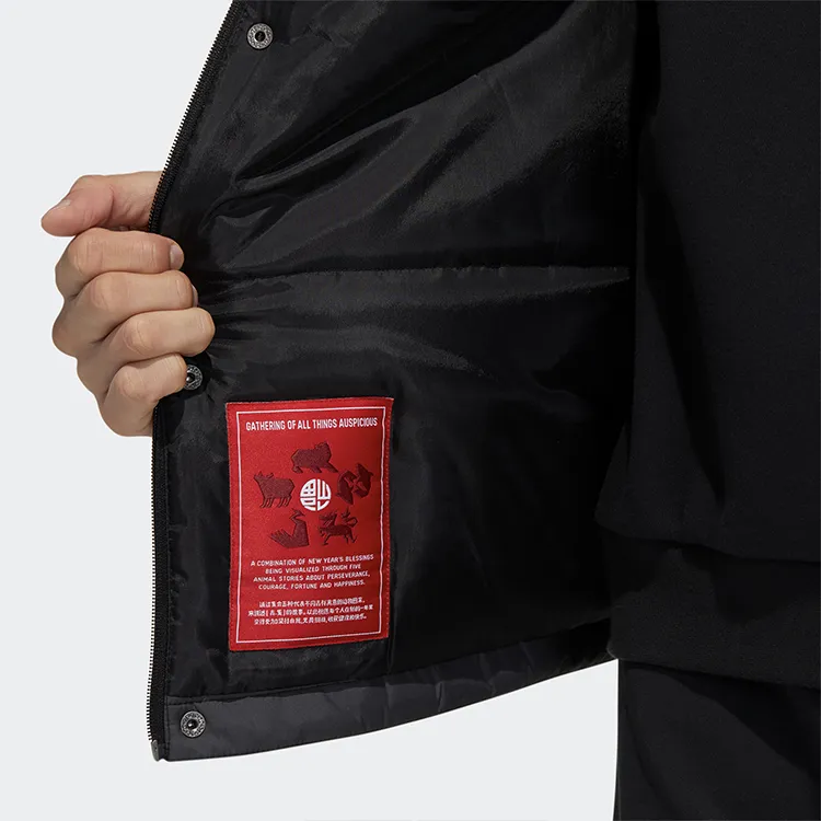 Adidas CNY Collection Puffer Jacket Men's Black-4