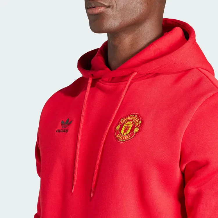 Adidas Manchester United Sweatshirts Men Bright Red-4