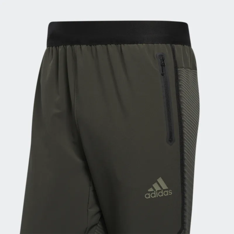 Adidas Sports Pants Men Deep Earthy Brown-4