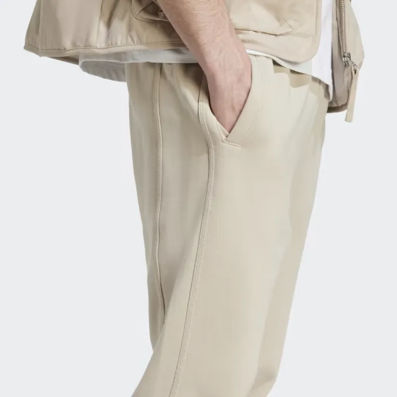 Adidas Knitted Sweatpants Men's Beige-4