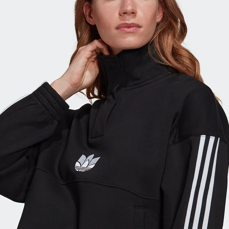 Adidas Originals Sweatshirt Women's Black-4