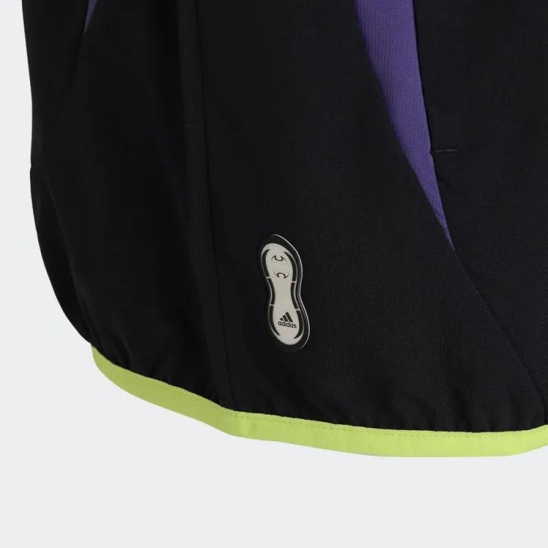 Adidas Retro Sports Stripes Multicolor Stand Collar Jackets Men's Black-6