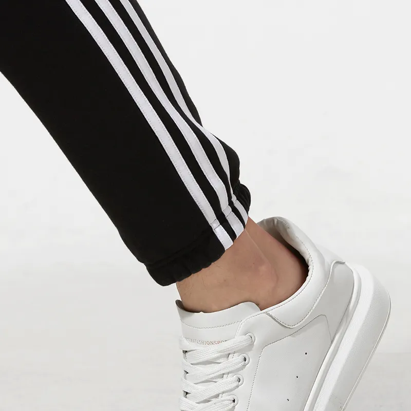 Adidas Knitted Sweatpants Men's Black-5