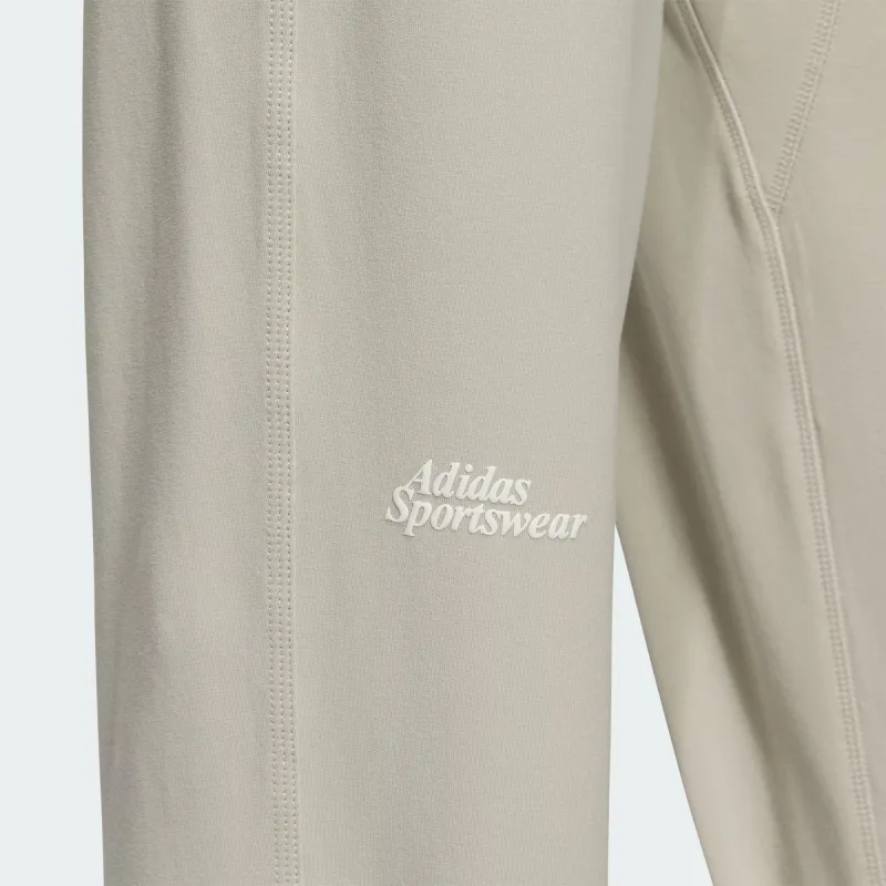 Adidas Lightweight French Terry Pants Knitted Sports Pants Men's Light Gray-4