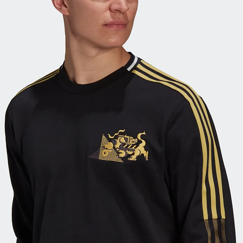 Adidas CNY Collection Sweatshirt Men's Black-4