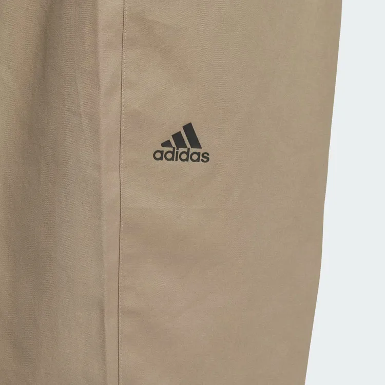 Adidas Small Logo Woven Pants Woven Sweatpants Men's Umber-4
